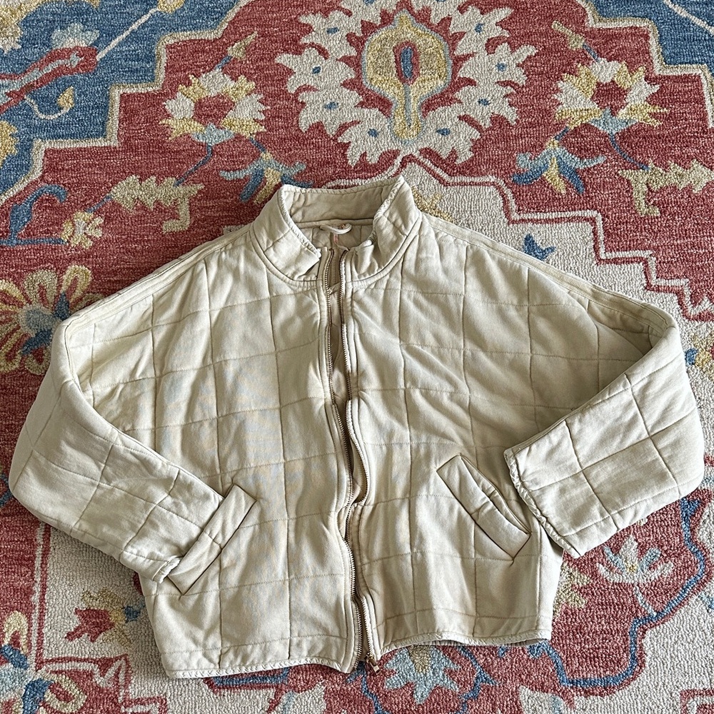 Free people xl dolman jacket cream